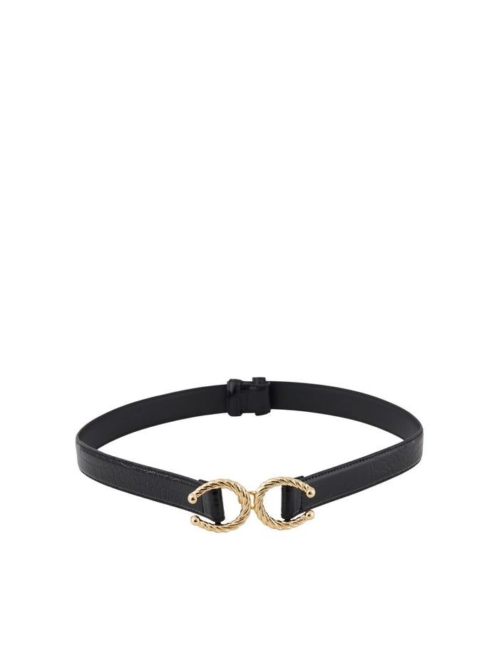 Niko Hook Buckle Belt (Black)