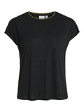 Noely Glitter Top (Black)