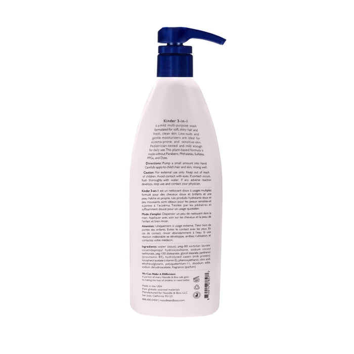 Noodle & Boo Kinder 3-in-1 Shampoo, Conditioner & Body Wash, 16 oz