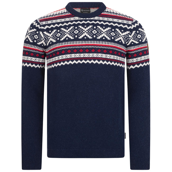 Giesswein Nordic Sweater 2 - bleu foncé 548