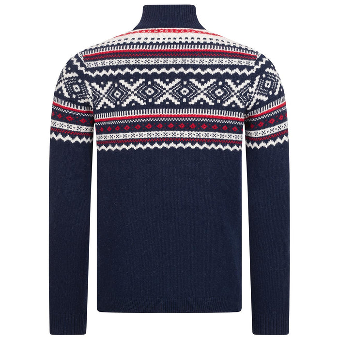 Giesswein Nordic Sweater 3 - bleu foncé 548