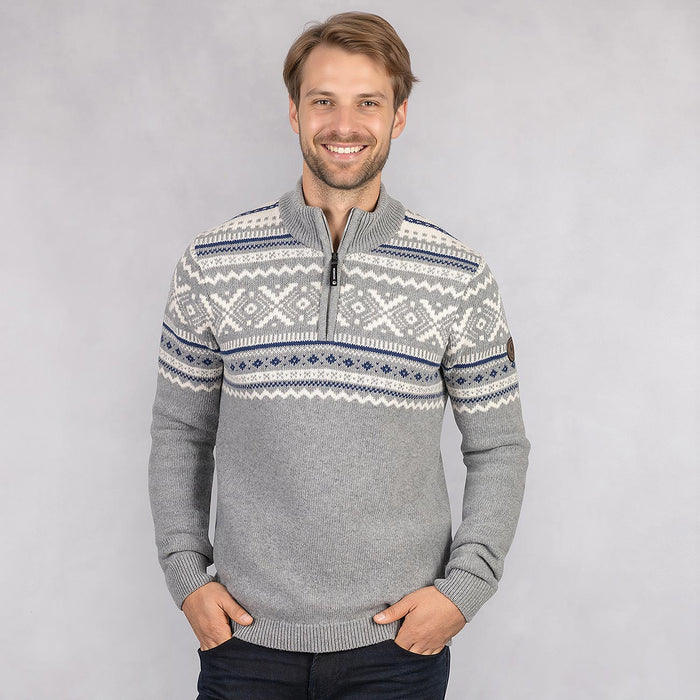 Giesswein Nordic Sweater 3 - gris 017