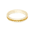 November (Topaz) Yellow Gold Ring | Size 8