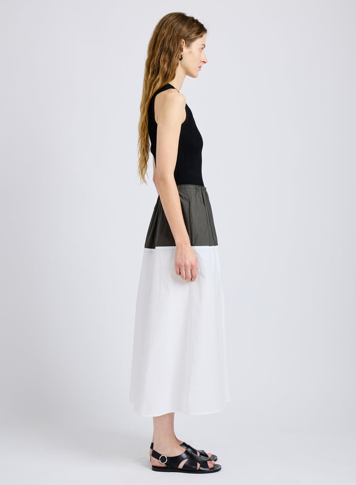 Nyla Skirt in Poplin