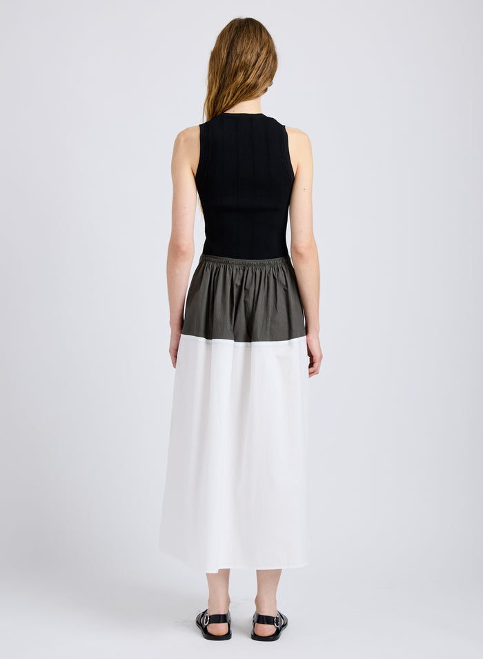 Nyla Skirt in Poplin