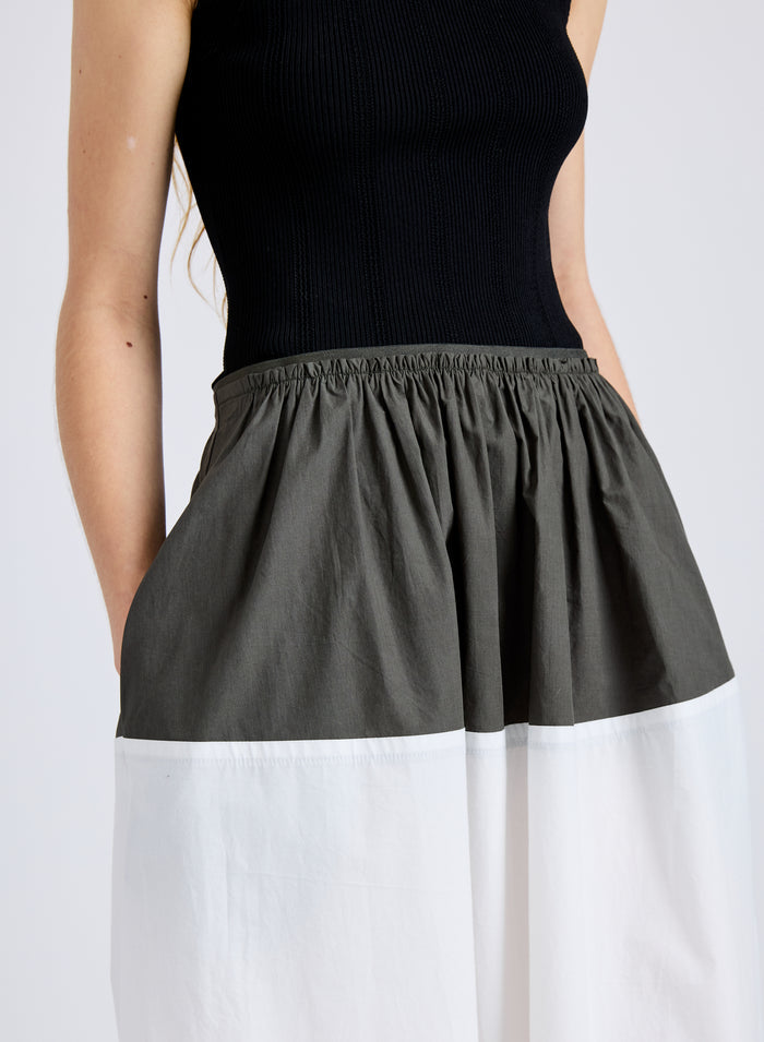 Nyla Skirt in Poplin