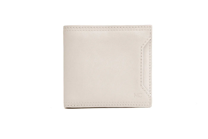Moral Code Oak Olivenleder Leather Wallet -Beige Leather- #color_beige-leather