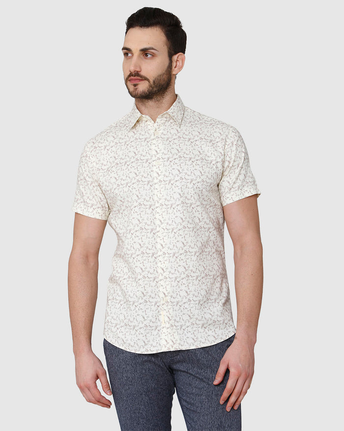 Off-White Short Sleeves Shirt