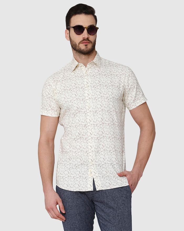 Off-White Short Sleeves Shirt