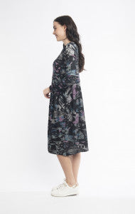 Orientique Stretch Cotton Bubble Dress