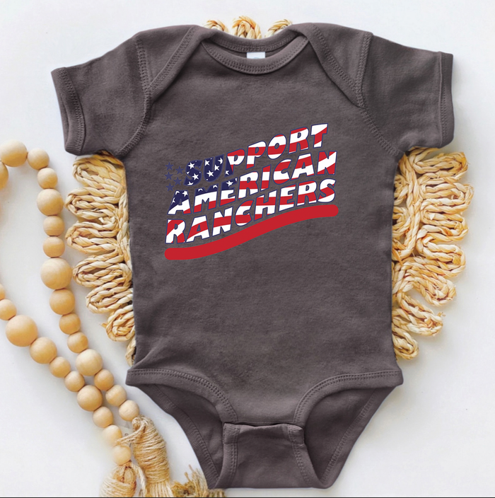 Patriotic - Support American Ranchers – Infant/Toddler/Youth