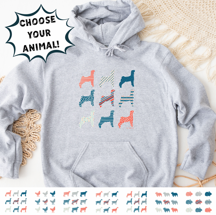 Patriotic Bundle-CHOOSE YOUR ANIMAL– Hoodie