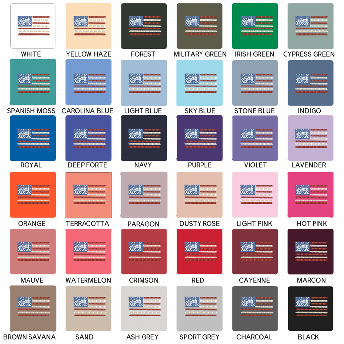 Patriotic Farming Flag – Crewneck