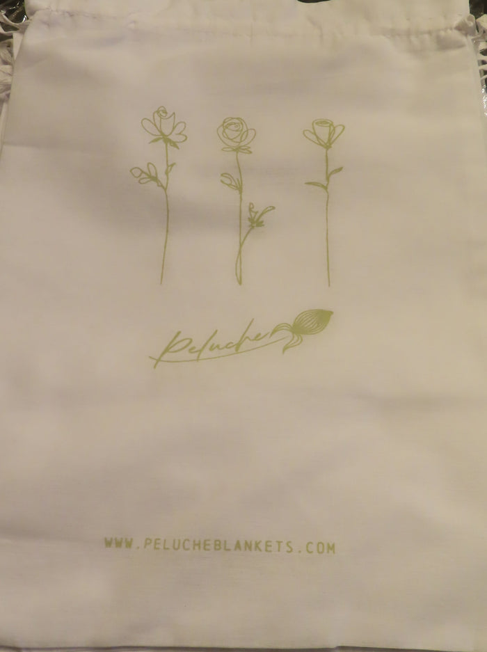 Peluche Bébé Lambswool Blanket + Canvas Bag