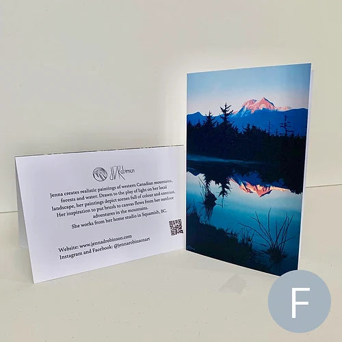 Pervading Silence Greeting Card