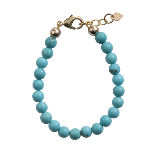 Turquoise Beads / Size 3" - Newborn