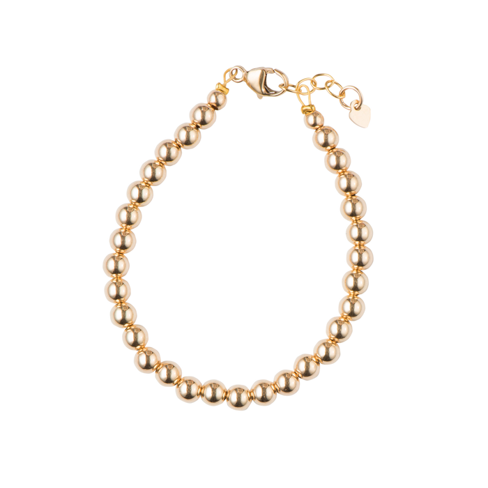 Gold Filled Beads / Size 3" - Newborn