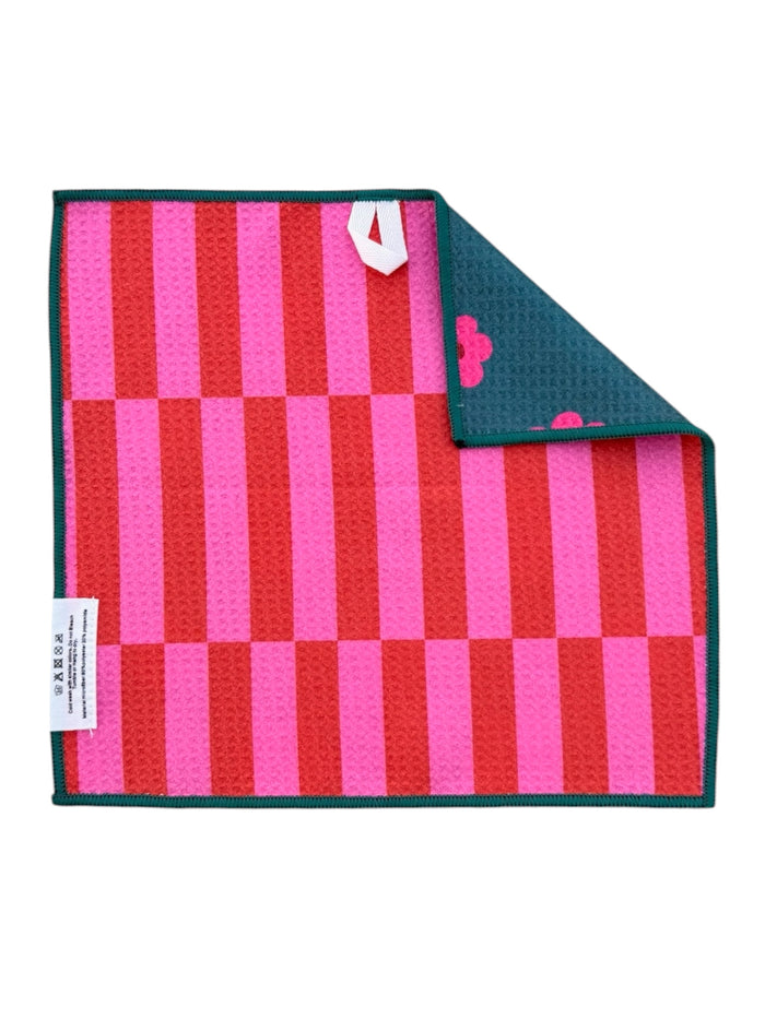 Pink Punch: Reversible Washcloth