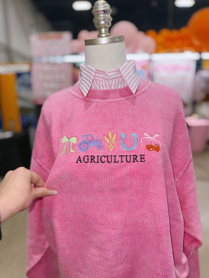Pink Stripe Collar