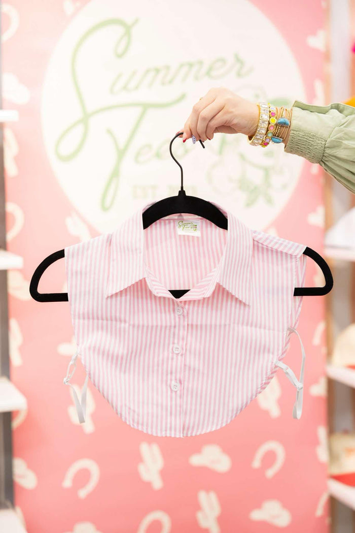 Pink Stripe Collar