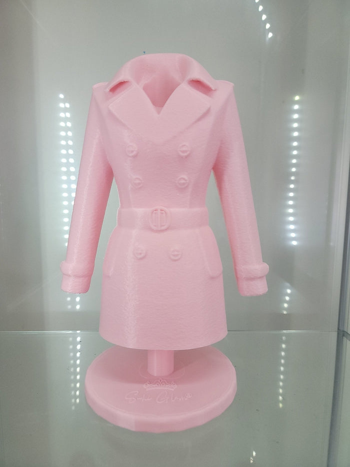 Pink Trench Coat Brush Holder – Glam Organizer - RFE Marketing Ventures