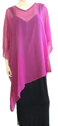 Plusss Sheer overlay top