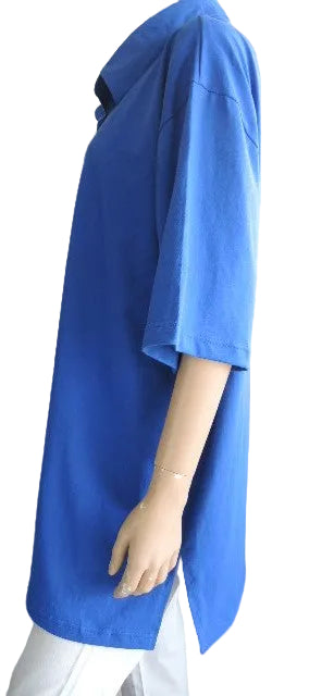 Plusss Stretch Cotton Polo Top (Many Colours)