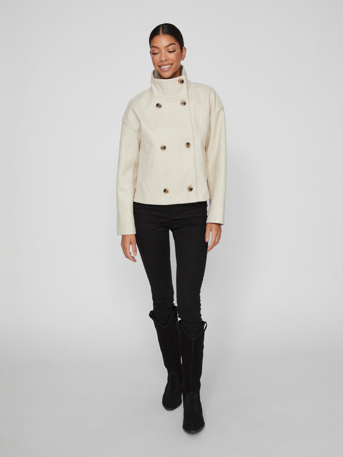 POKA SHORT JACKET (SUPER LIGHT NATURAL)