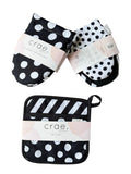 Polka Dottie: 2 Mini Mitt + 1 Pot Pad Bundle Pack