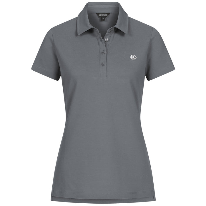 Giesswein Organic Cotton Polo W - gris 017