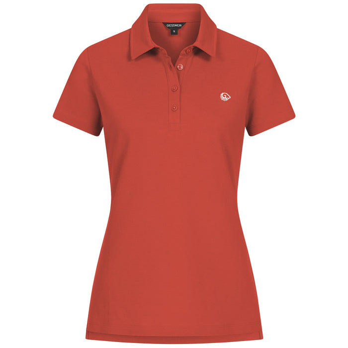 Giesswein Organic Cotton Polo W - flamme rouge 343
