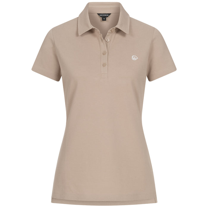 Giesswein Organic Cotton Polo W - sable melé 212