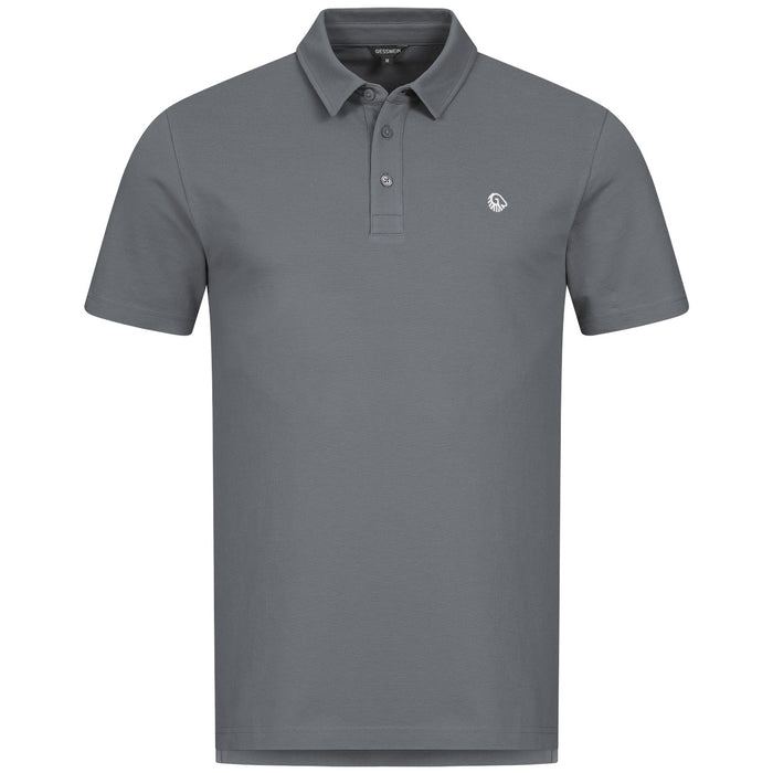 Giesswein Organic Cotton Polo M - gris 017