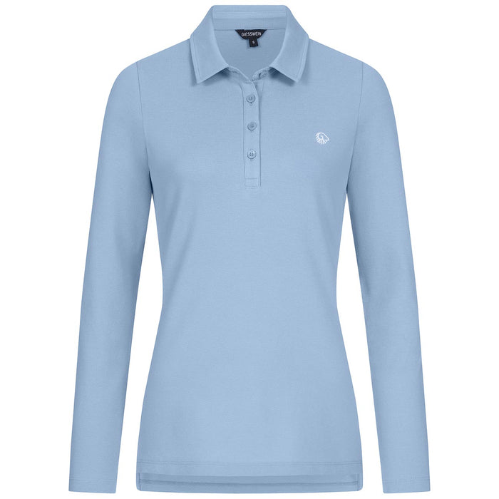 Giesswein Organic Polo Longsleeve W - ciel bleu 519