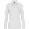 Giesswein Organic Polo Longsleeve W - blanc arctique 011