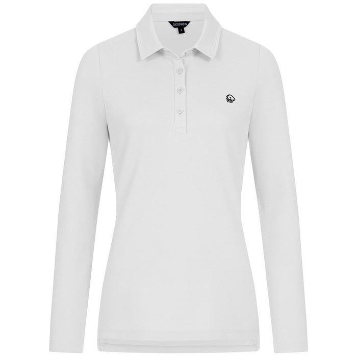 Giesswein Organic Polo Longsleeve W - blanc arctique 011