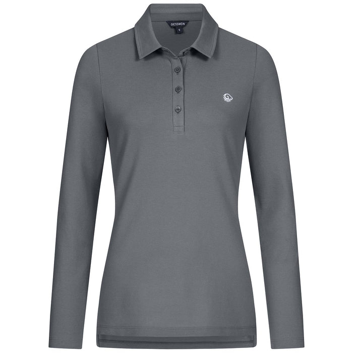 Giesswein Organic Polo Longsleeve W - gris 017
