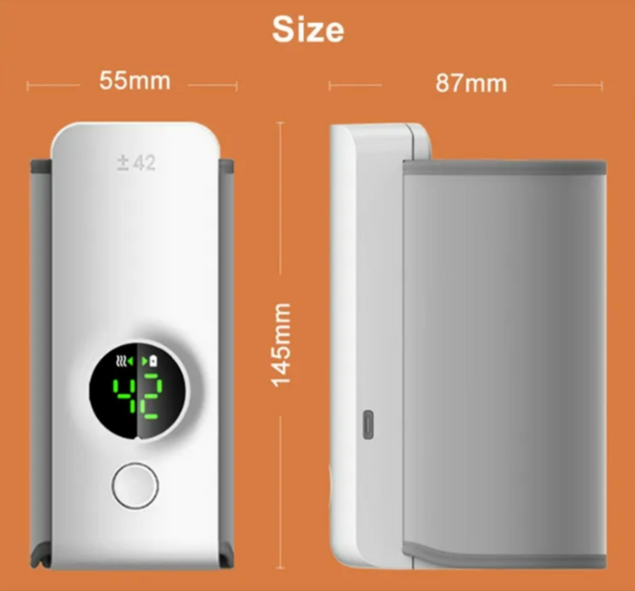 Portable Wireless Baby Bottle Warmer - Keep Milk Warm Anytime, Anywhere
