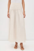 Procida Linen Skirt - Natural