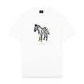 PS Paul Smith - 'Paint Splash Zebra' Print T-Shirt in White - Nigel Clare