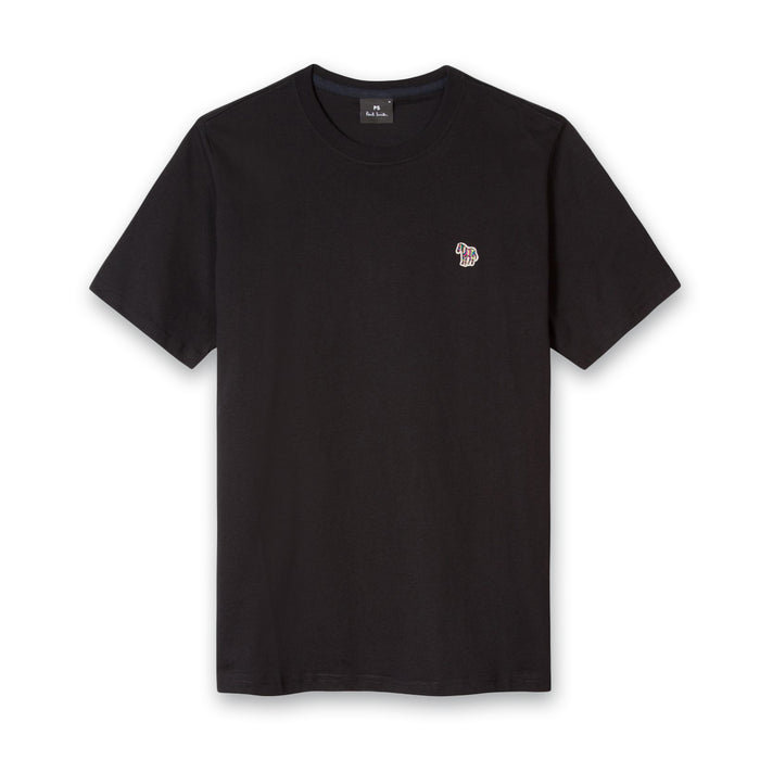 PS Paul Smith - Slim Fit Zebra T-Shirt in Black - Nigel Clare