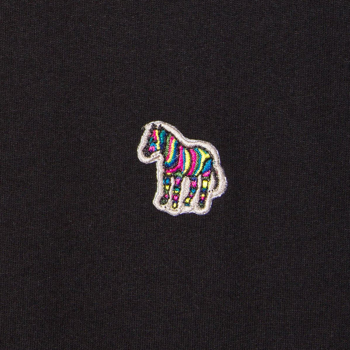 PS Paul Smith - Slim Fit Zebra T-Shirt in Black - Nigel Clare