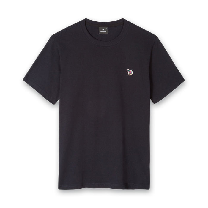 PS Paul Smith - Slim Fit Zebra T-Shirt in Navy - Nigel Clare