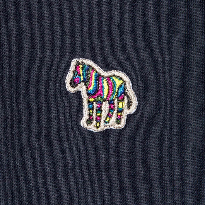 PS Paul Smith - Slim Fit Zebra T-Shirt in Navy - Nigel Clare