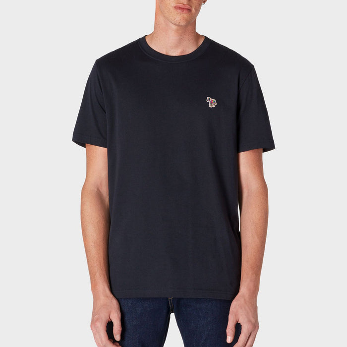 PS Paul Smith - Slim Fit Zebra T-Shirt in Navy - Nigel Clare