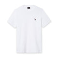 PS Paul Smith - Slim Fit Zebra T-Shirt in White - Nigel Clare