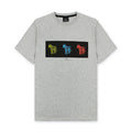 PS Paul Smith - Triple Zebra Print T-Shirt in Grey - Nigel Clare
