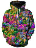 Psychedelic Forest Unisex Hoodie Think Lumi Epic Hoodie
