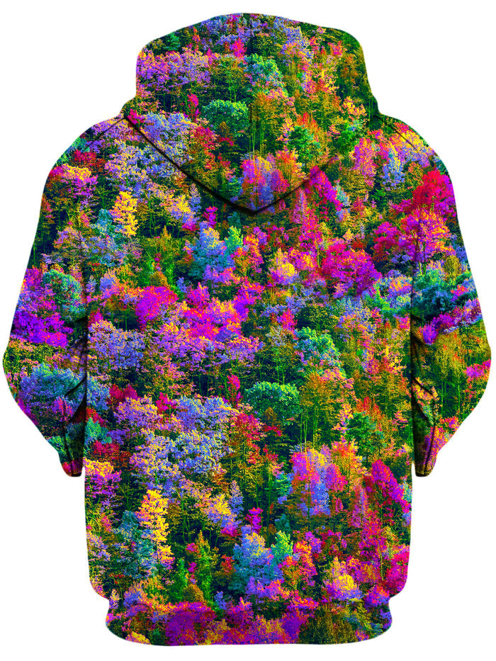 Psychedelic Forest Unisex Hoodie Think Lumi Epic Hoodie