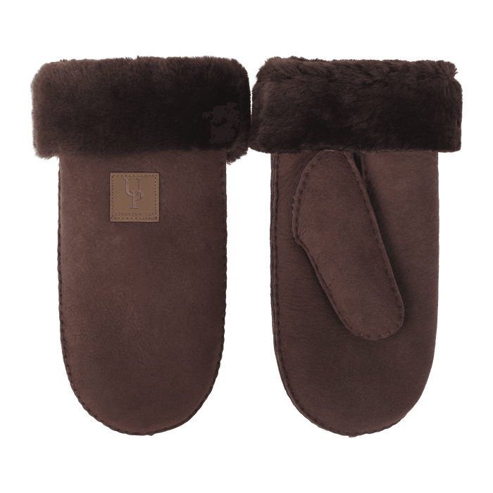 Urban Pioneers Female Puglia Mittens GLOVES AND MITTENS CHOCOLATE BROWN
